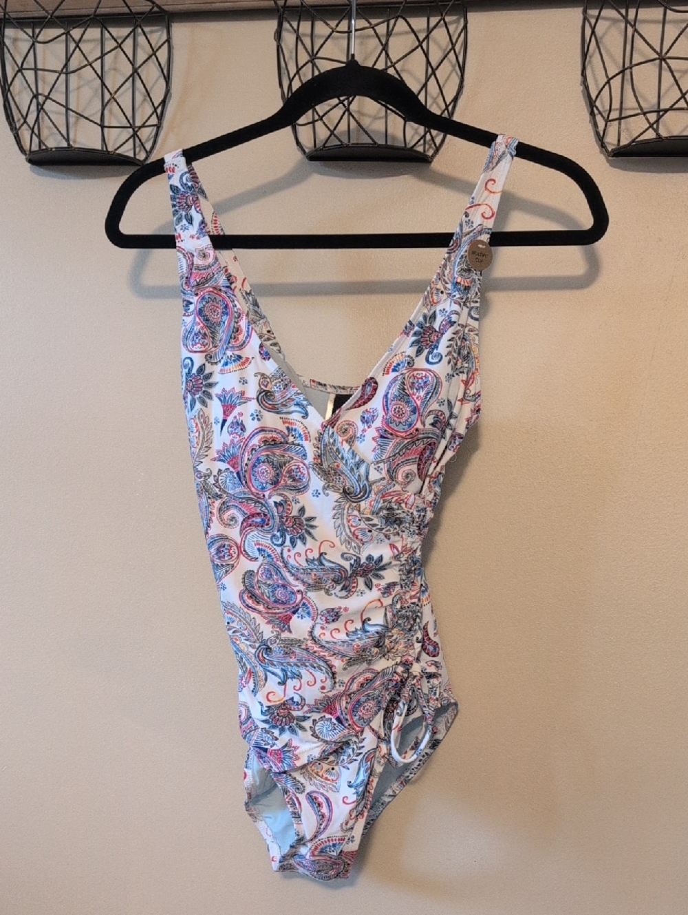 Niptuck Vibrant Paisley One-Piece Swimsuit